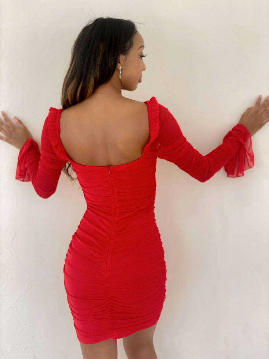 Yours Truly Mini Dress – The Clio Brand