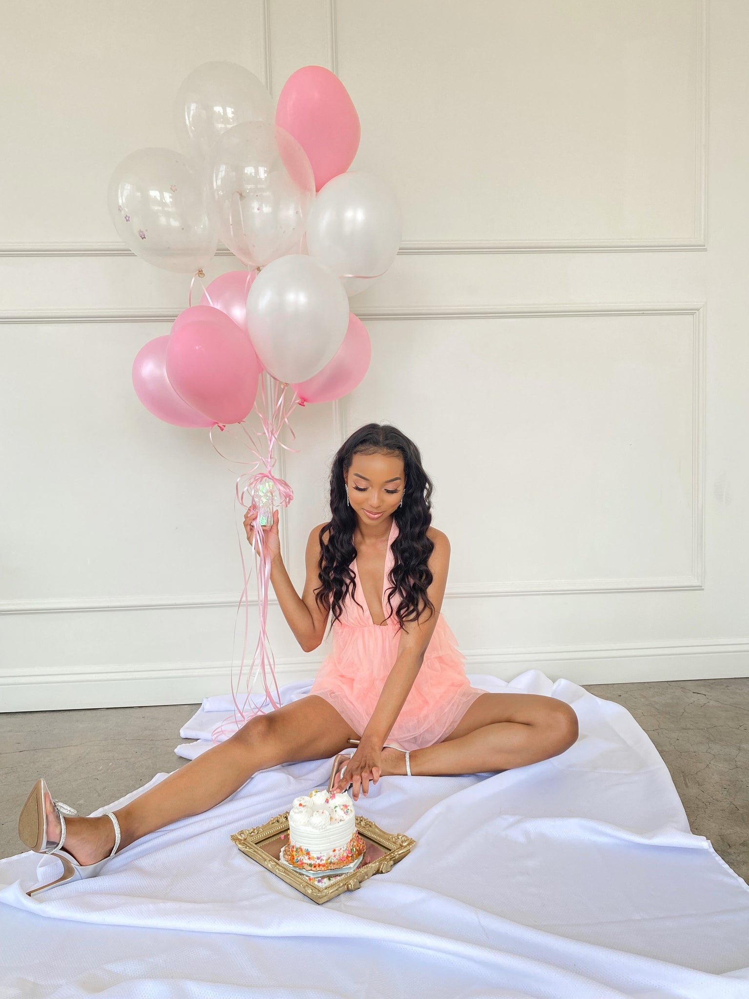 Cupcake ruffle dress